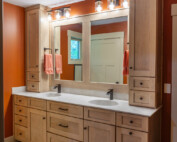 Bathroom vanity cabinets